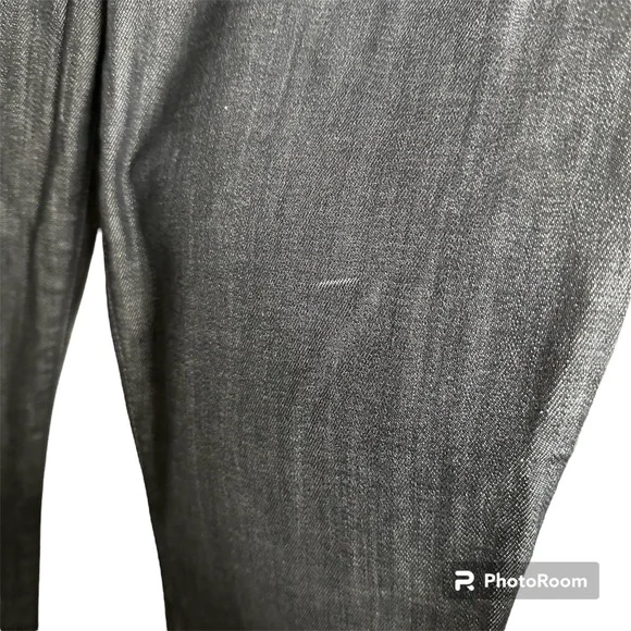 Current Elliot The Stiletto Gray Wash Raw Hem Jeans - Picture 5 of 16